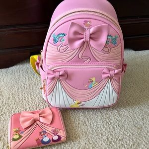 Loungefly Cinderella bag and wallet